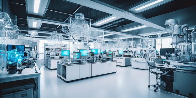 Laboratório moderno